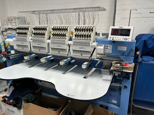 Happy embroidery machine