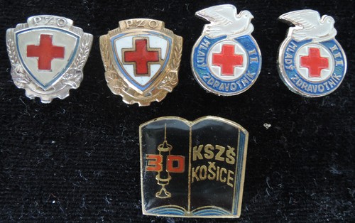 Vintage czechoslovak red cross - czechoslovak,