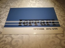 Ferrari 275 GTS Brochure Circa