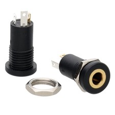 3.5mm Aux Stereo Gold Socket