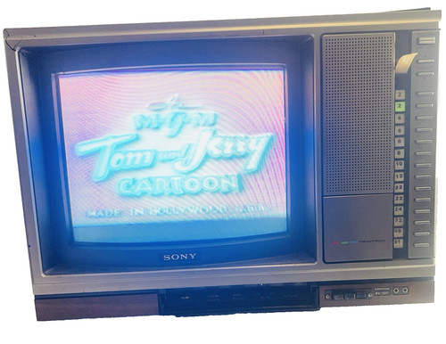 Vtg 1980 sony trinitron - 1980,