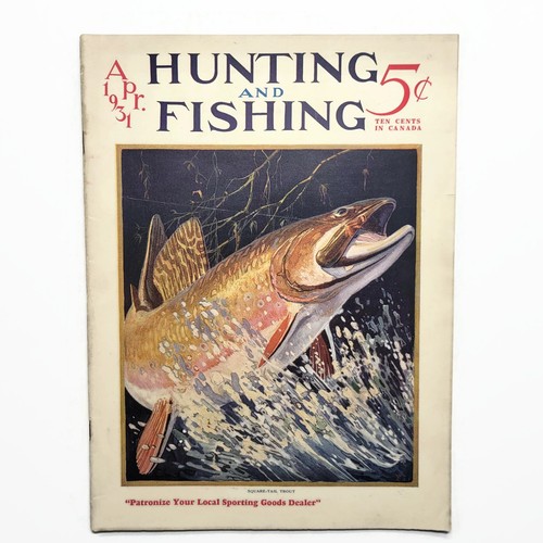Vintage april 1931 hunting - vintage,