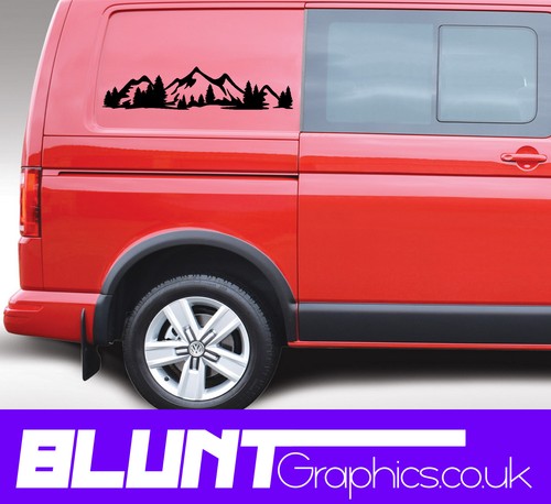 Mountain stickers 850mm - stickers,