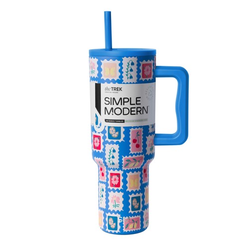 Simple modern tumbler with - simple,