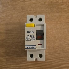 VOLEX VR63 63A RCD  30mA TYPE