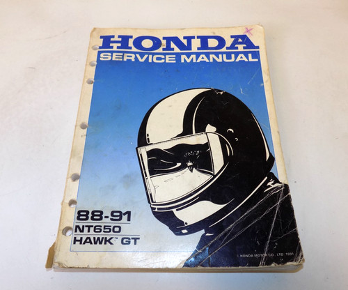 Honda nt650 hawk - hawk, service