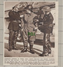 C1080) Three Ages of Fireman's Uniform Fire Service - 1948 Cutting