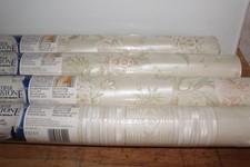 Beautiful Moonstone by Graham & Brown Vintage Wallpaper Vinyl Shiny Sealed 1990s