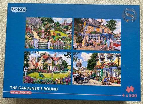 Gibsons 500 piece jigsaw - gibsons, x