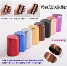 Portable Tea Stash Jar