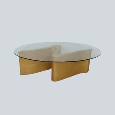 A  Serpent Oval Glass Top
