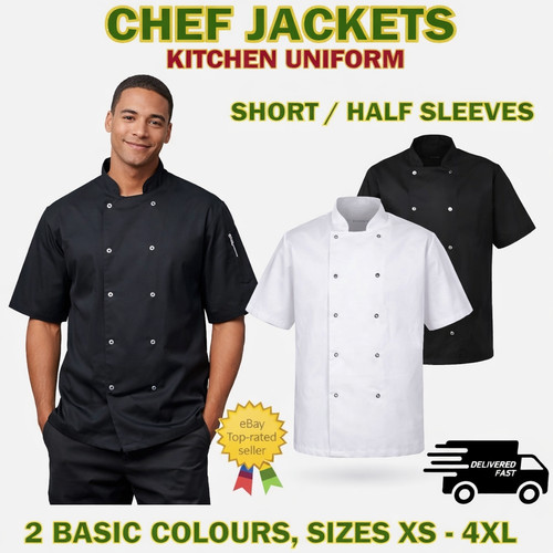 Chefs jacket unisex - jacket, half