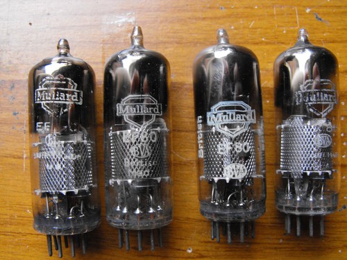 Ef80 valves pack 4 - ef80, of