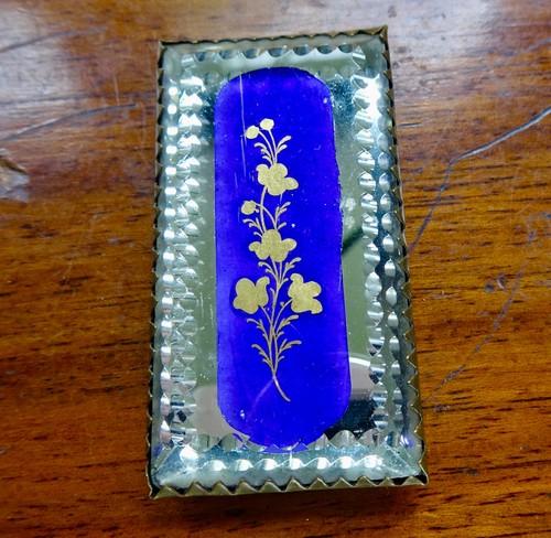 Antique purple clear mirror - antique, &
