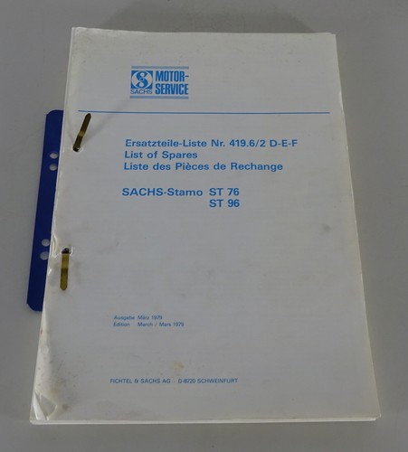 Parts catalog spare list - catalog/spare,
