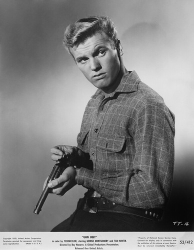 Tab hunter gun belt - hunter, (1953)