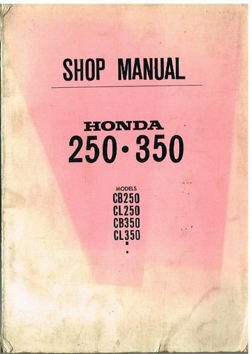 Honda cb250 cl250 - honda,