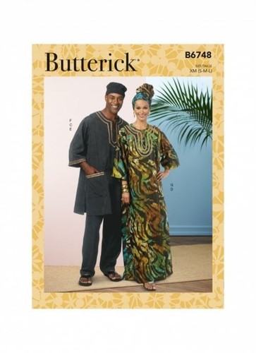 Butterick sewing pattern 6748 - pattern,