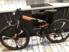 Eurobike G4 26" 21-speed Foldable Mountain Bicycle - Army Green