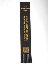 Chinnor and Princes Risborough Railway Leather Bookmark Icknield Line Chilterns