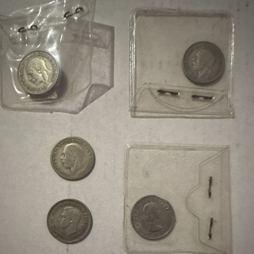Mixed sixpence coin - sixpence,
