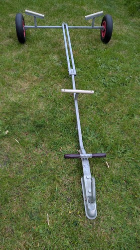Dinghy rib launching trolley - rib,