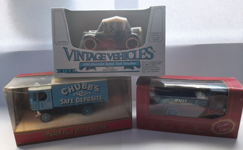 Diecast models halls - 3x, 'halls