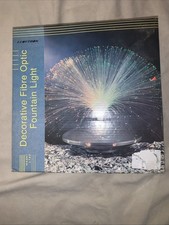 Vintage UFO Fiber Optic Light