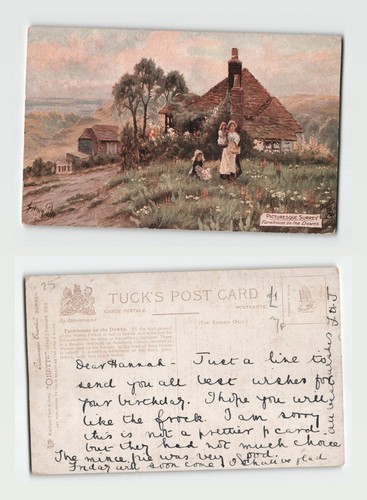 Postcard picturesque surrey - -,