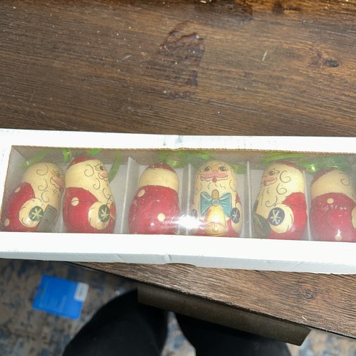 Russian made santa ornament - santa,