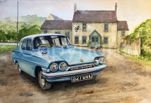 1960 ford consul classic - 1960's,