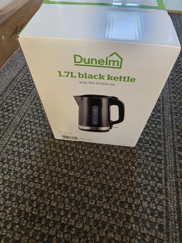 Dunelm black cordless - dunelm, 1.7l