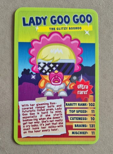 Exclusive top trumps card - top,