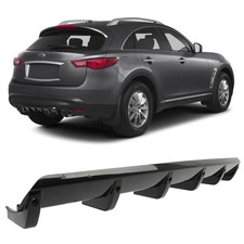 Rear Lip Bumper Diffuser Shark