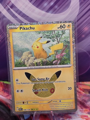 Pikachu 046 128 30th - 046/128,