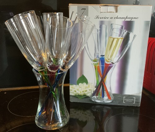 Handmade champagne flutes - x,