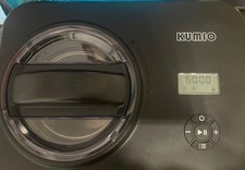 Ice Cream Machine with Fast Freeze Compressor Cooling (Black, 1.5L)