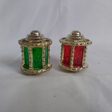 2 x Vintage Retro Pifco Victorian Lantern Replacement  Christmas Light shades 