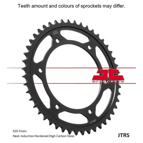 Rear sprocket jtr5 teeth - sprocket,