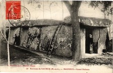 CPA Env. de SAUMUR - BAGNEUX -