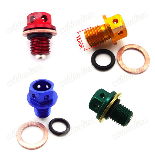 Engine magnetic oil drain - magnetic, plug