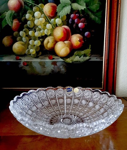 Bohemia crystal large bowl - bohemia,