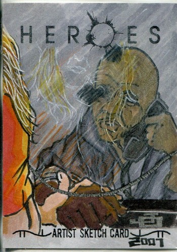 Heroes volume sketch card - heroes,