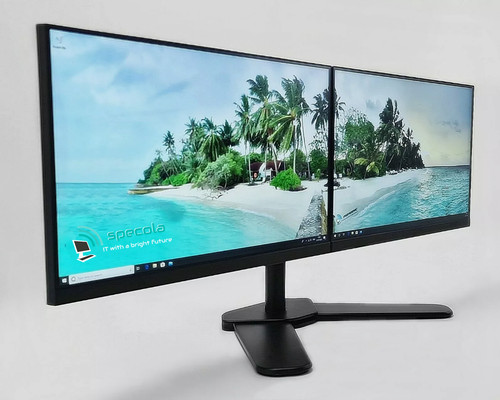 Dual monitor screen setup - dual,