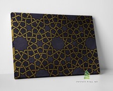 Islamic Gold Pattern Canvas