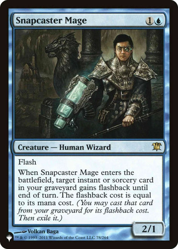 Snapcaster mage the list - snapcaster,