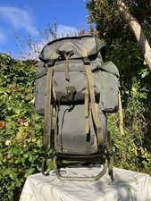 British Royal Marines Arctic Rucksack Bergan Complete GC Army MAWC Bag 1983