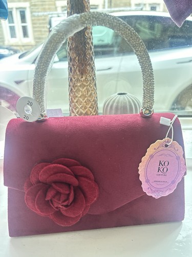 Koko hand bag - with, silver
