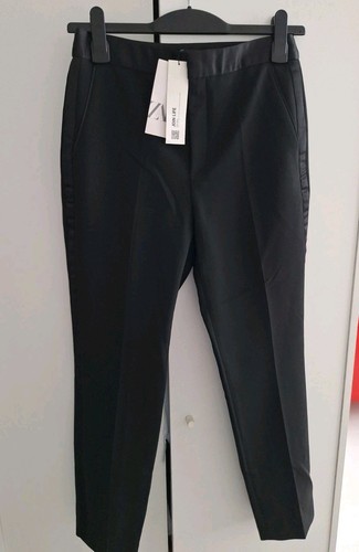 Zara black tailored - black, straight