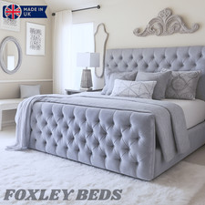 Foxley Chesterfield Queen Regal Bed Frame – Double, King & Super King Sizes UK